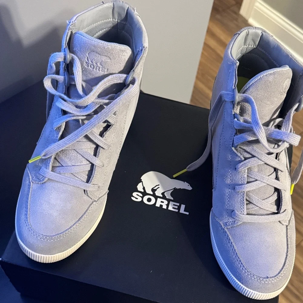 Sorel Women's Out 'N About Wedge - Dove and Quarry